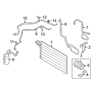 Volvo OE - A/C Refrigerant Pressure Sensor