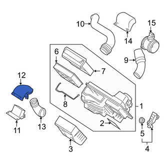 Volvo OE - Engine Air Intake Hose
