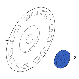 Volvo OE - Wheel Cap