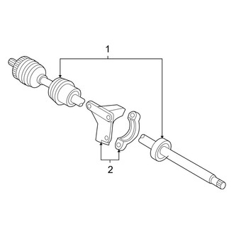 Volvo OE - Front Suspension - Drive Axles (T5 / T5 R-Design)