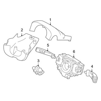 Volvo OE - Steering Column - Shroud, Switches & Levers (T5 / T5 R-Design)