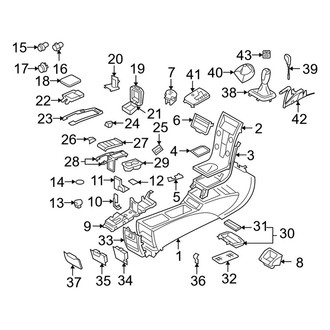 Volvo OE - Console (T5 / T5 R-Design)