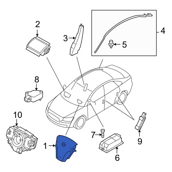 Steering Wheel Air Bag