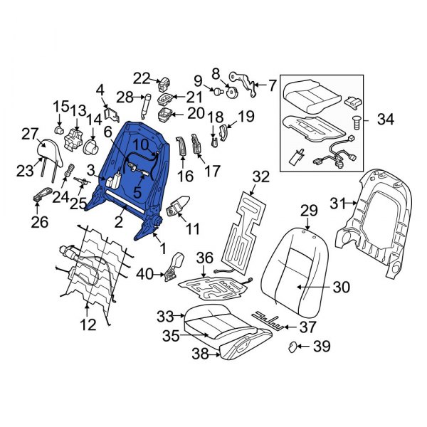 Seat Back Frame