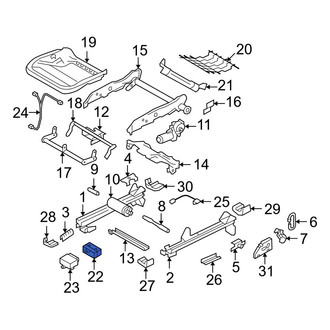 Volvo OE - Seat Heater Control Module