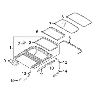 Volvo OE - Roof - Sunroof (T5 / T5 R-Design)