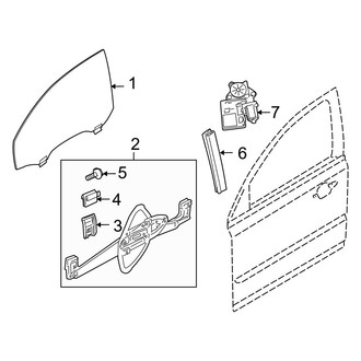 Volvo OE - Door - Glass & Hardware (T5 / T5 R-Design)