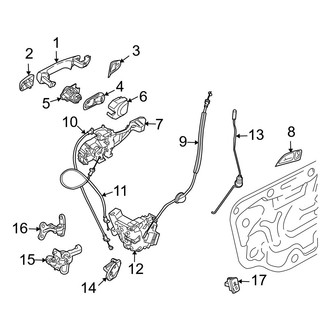 Volvo OE - Door - Lock & Hardware (T5 / T5 R-Design)