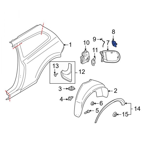 Fuel Door Latch