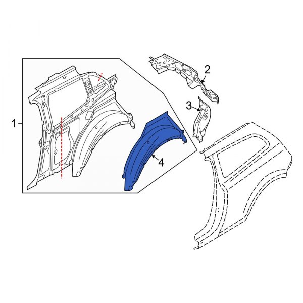 Wheel Housing Side Panel