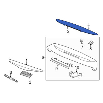 Volvo OE - Rear Upper Spoiler