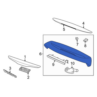 Volvo OE - Rear Spoiler