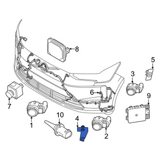 Volvo OE - Left Inner Parking Aid Sensor Bracket