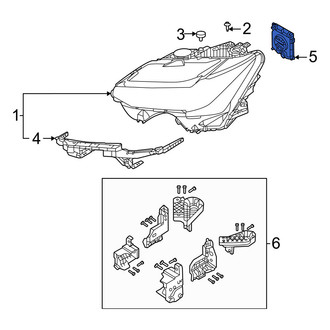 Volvo OE - Front Headlight Control Module
