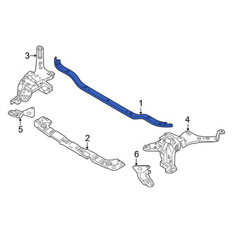 Volvo OE - Front Upper Radiator Support Tie Bar