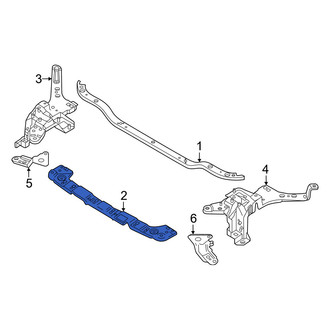 Volvo OE - Front Lower Radiator Support Tie Bar