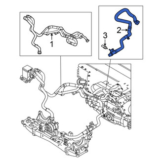 Volvo OE - Drive Motor Battery Pack Coolant Hose
