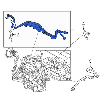 Volvo OE - Drive Motor Battery Pack Coolant Hose