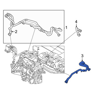 Volvo OE - Drive Motor Battery Pack Coolant Hose