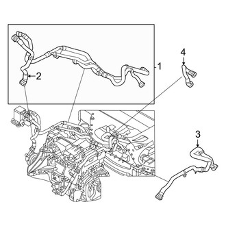 Volvo OE - Cooling - Hoses & Lines (High Voltage Battery)