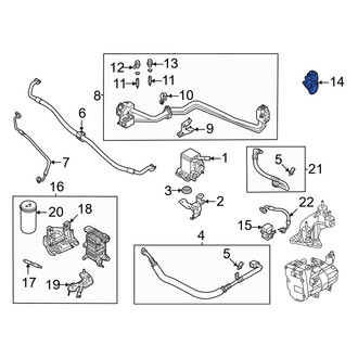 Volvo OE - Front A/C Expansion Valve