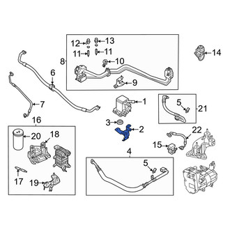 Volvo OE - A/C Condenser Mount