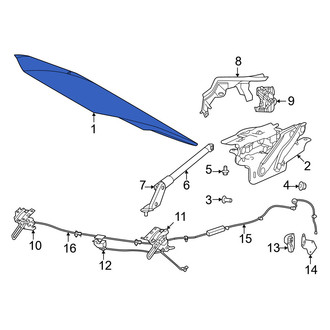 Volvo OE - Front Hood Panel