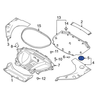 Volvo OE - Front Washer Fluid Reservoir Cap
