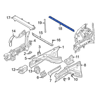 Volvo OE - Front Suspension Crossmember Reinforcement