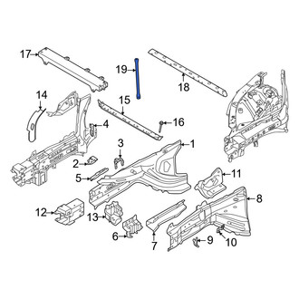 Volvo OE - Suspension Crossmember Reinforcement Brace