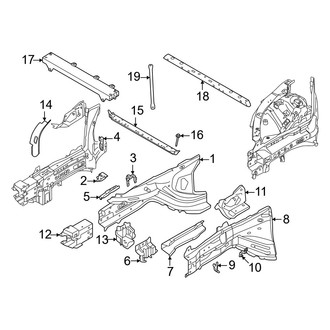 Volvo OE - Fender - Structural Components & Rails