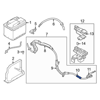 Volvo OE - Battery Terminal Cover