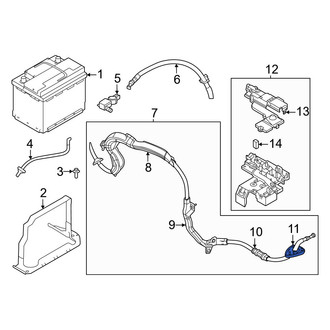 Volvo OE - Battery Cable Grommet