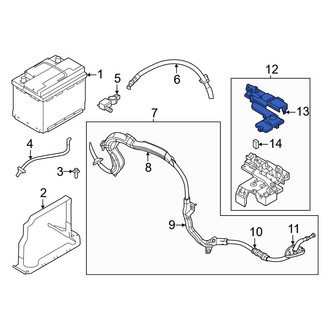Volvo OE - Rear Fuse Box Cover
