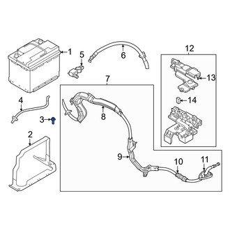 Volvo OE - Fuse Box Bolt