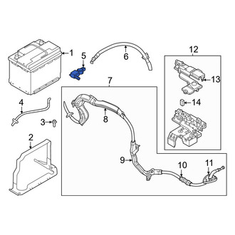 Volvo OE - Rear Battery Control Module