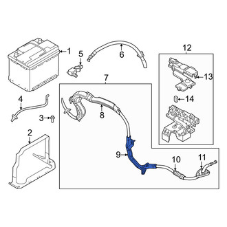 Volvo OE - Battery Terminal Cover