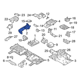 Volvo OE - Right Upper Drive Motor Battery Pack Control Module Bracket