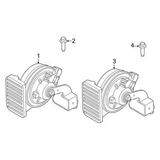 Volvo OE - Electrical - Horn