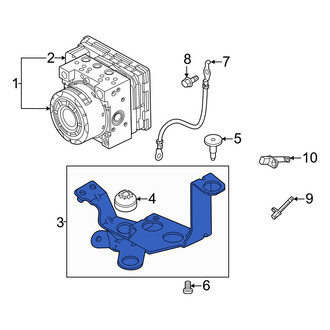 Volvo OE - ABS Modulator Bracket