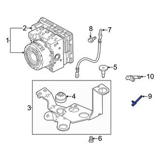 Volvo OE - Front ABS Wheel Speed Sensor