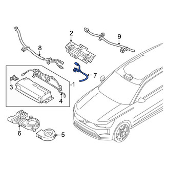 Volvo OE - Collision Avoidance Control Module Connector