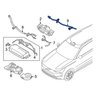 Volvo OE - Left Collision Avoidance Control Module Connector