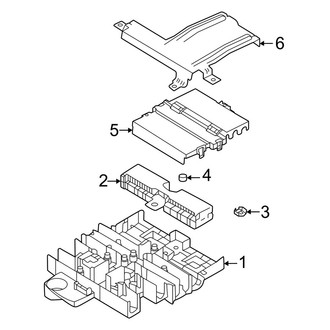Volvo OE - Electrical - Fuse Box (Primary Rear)