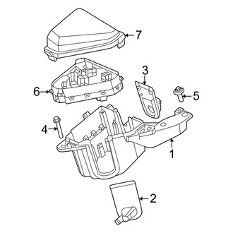 Volvo OE - Electrical - Fuse Box (Secondary)