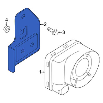 Volvo OE - Anti-Theft Alarm Siren Bracket