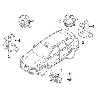 Volvo OE - Dash Panel Screw