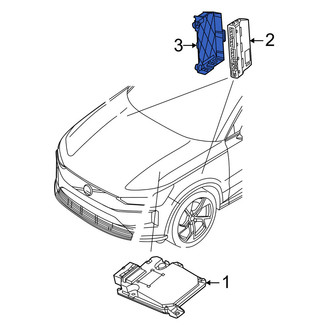 Volvo OE - Rear Left Vehicle Power Control Module Bracket