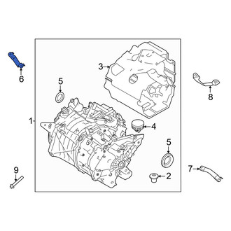 Volvo OE - Rear Right Outer Body Electrical Ground Strap