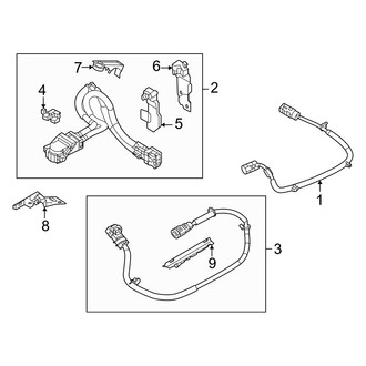 Volvo OE - Electrical Components (Front Drive Motor Wiring Harness)